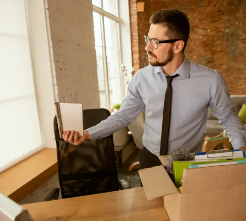 men in office
